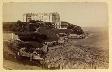 La ciudad de Marsella y sus alrededores alrededor de 1885-1890: El castillo del Pharo