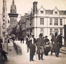 Exposición Universal de 1900 - Exposition Universelle de 1900 en París: La rue des Nations, colección privada