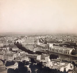 Exposición Universal de 1900 en París: Vista panorámica - colección privada