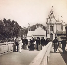 Exposición Universal de 1900 en París: Pasarela de los Inválidos - Colección privada