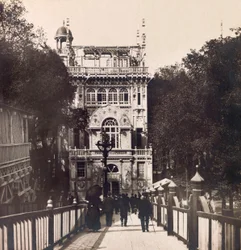 Exposición Universal de 1900 en París: El Pabellón de la Prensa - colección privada