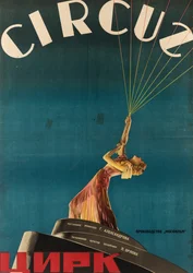 Póster de la película Circo por Grigori Aleksandrov