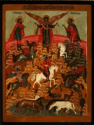 El milagro de Florus y Laurus, finales del siglo XVII