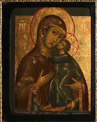 La Virgen de Tolga llamada Tolgskaya, 1739