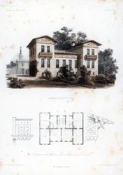 Diseño para una casa de campo en Moabit, cerca de Berlín, Alemania