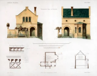 Diseño para una casa en Glienicke, Alemania