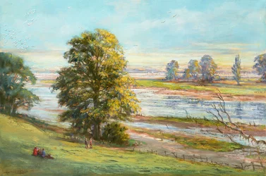 Martlesham Creek, cerca de Woodbridge, Suffolk