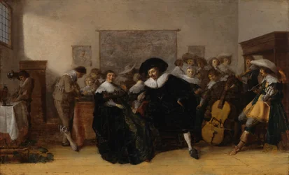 Una compañía musical, 1632