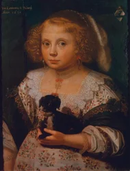 Retrato infantil de Anna Constantia de Beijwegh