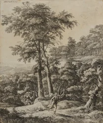 Paisaje con cazadora