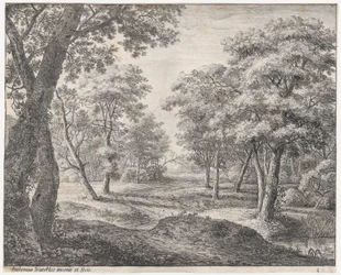 El camino a través del bosque, siglo XVII