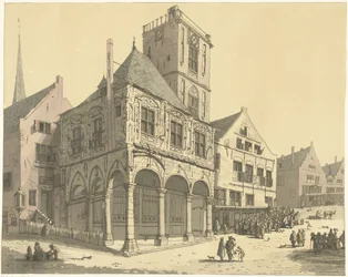 El antiguo ayuntamiento de Ámsterdam