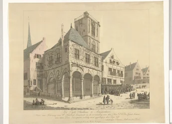 El Antiguo Ayuntamiento de Ámsterdam, 1641
El Antiguo Ayuntamiento de Ámsterdam (título en el objeto)