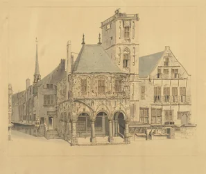 El antiguo ayuntamiento de Ámsterdam, 1641
