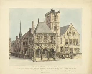 El antiguo ayuntamiento de Ámsterdam, 1641