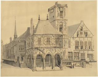 El antiguo ayuntamiento de Ámsterdam, 1641