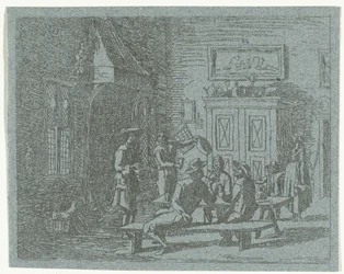 Interior de una posada