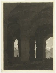 Bajo los arcos del Coliseo
