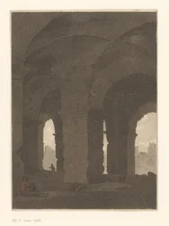Bajo los arcos del Coliseo