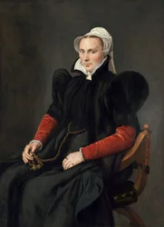 Retrato de mujer sentada