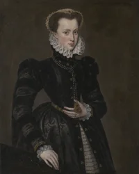 Retrato de una dama de la corte, 1560-70