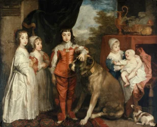 Los hijos de Carlos I de Inglaterra