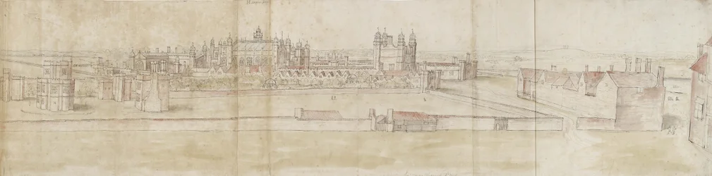 Palacio de Hampton Court desde el norte