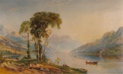 Ben Venue desde Loch Achray, 1840, 1935