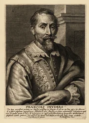 Retrato de Frans Snyders, pintor flamenco de animales, escenas de caza, escenas de mercado y bodegones