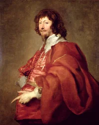 Retrato de Endymion Porter, diplomático y monárquico (óleo sobre lienzo)