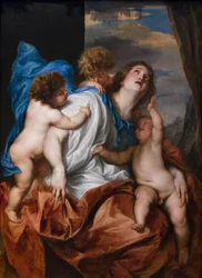 Caridad, c.1627-28 (óleo sobre roble)