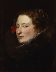 Marquesa Elena Grimaldi-Cattaneo, c.1622-23 (óleo sobre lienzo)