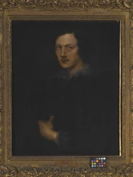 Retrato de un noble genovés (óleo sobre lienzo)