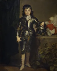Retrato de Carlos II de Inglaterra de niño
