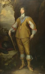 Retrato de Carlos I Luis 1617-1680, Elector Palatino, ca. 1637