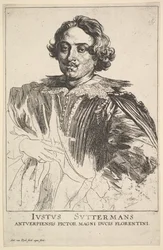 Retrato de Justus Suttermans, siglo XVII