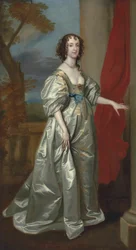 Retrato de Margaret Smith, señora de Thomas Carey, más tarde lady Edward Herbert (1606-1678)
