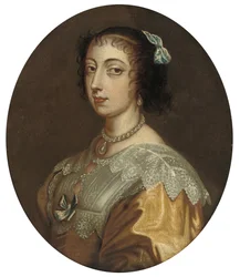 Retrato de la reina Henrietta Maria
