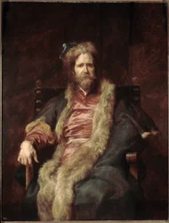 Retrato del pintor Marten Rijkaert, c.1631 (óleo sobre tabla)