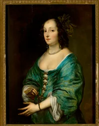 Retrato de Mary Ruthven, esposa del artista