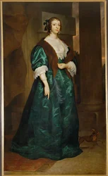 Retrato póstumo de Mary Fielding (pintura sobre lienzo)