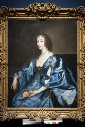 Reina Henrietta Maria de Inglaterra, c.1636-38