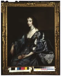 Reina Henrietta Maria de Inglaterra, c.1636-38