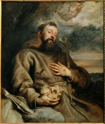 San Francisco de Asís (pintura sobre lienzo)