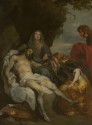 El lamento sobre el Cristo muerto