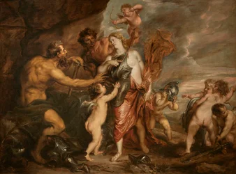 Venus en la fragua de Vulcan, también conocida como