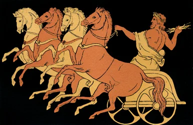 El carro de Zeus, 1880