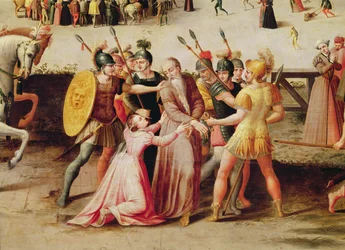 El arresto de Sir Thomas More en 1535 (detalle)