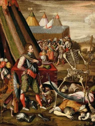 El Diálogo del Príncipe con la Muerte. Alegoría de los horrores de la guerra