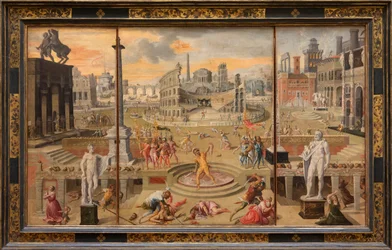 Las masacres del Triunvirato (pintura)